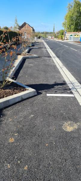 Aménagement d'un centre ville en Normandie 