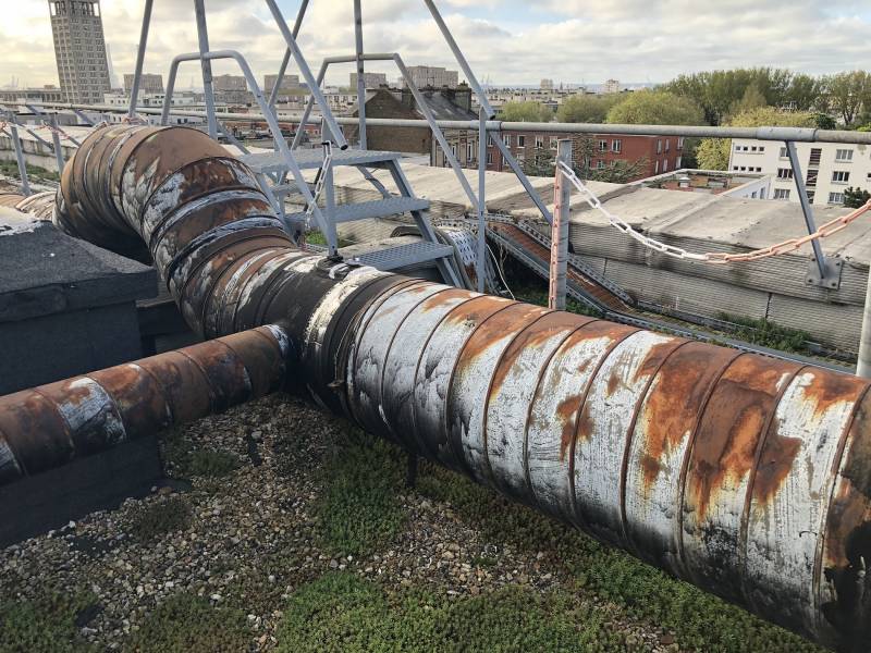Inspection caisson de ventilation Le Havre  