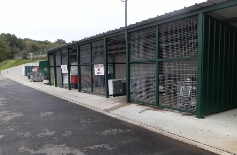 Réhabilitation d'une déchetterie proche Héricourt en Caux 