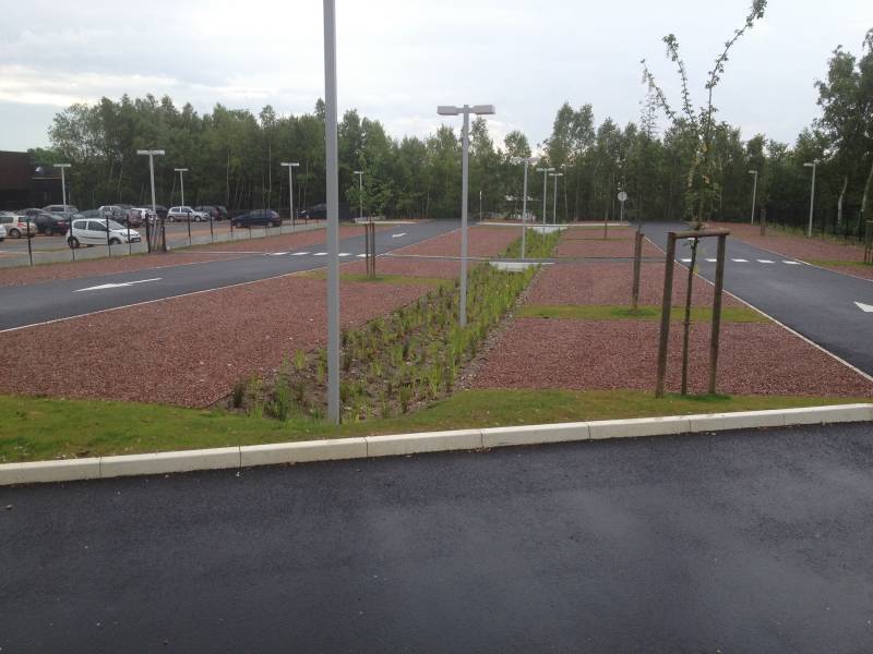 Création d’un parking en Seine Maritime 