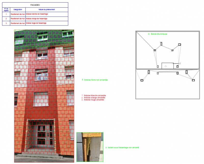 Réalisation de plan suite à un diagnostic amiante 