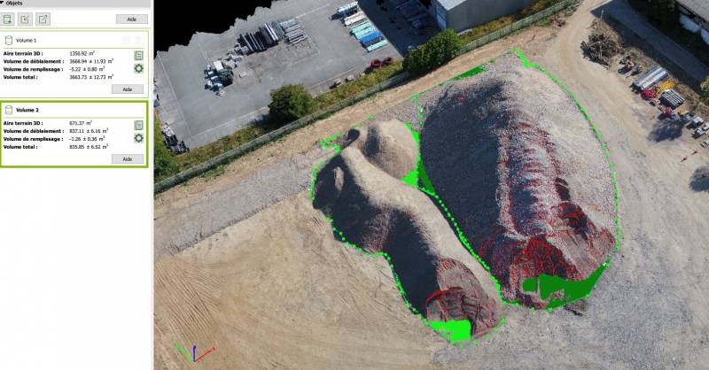 Cubature par drone en Seine Maritime