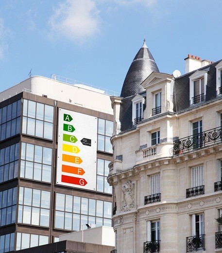 Illustration de contrôle technique et indicateurs énergétiques internes